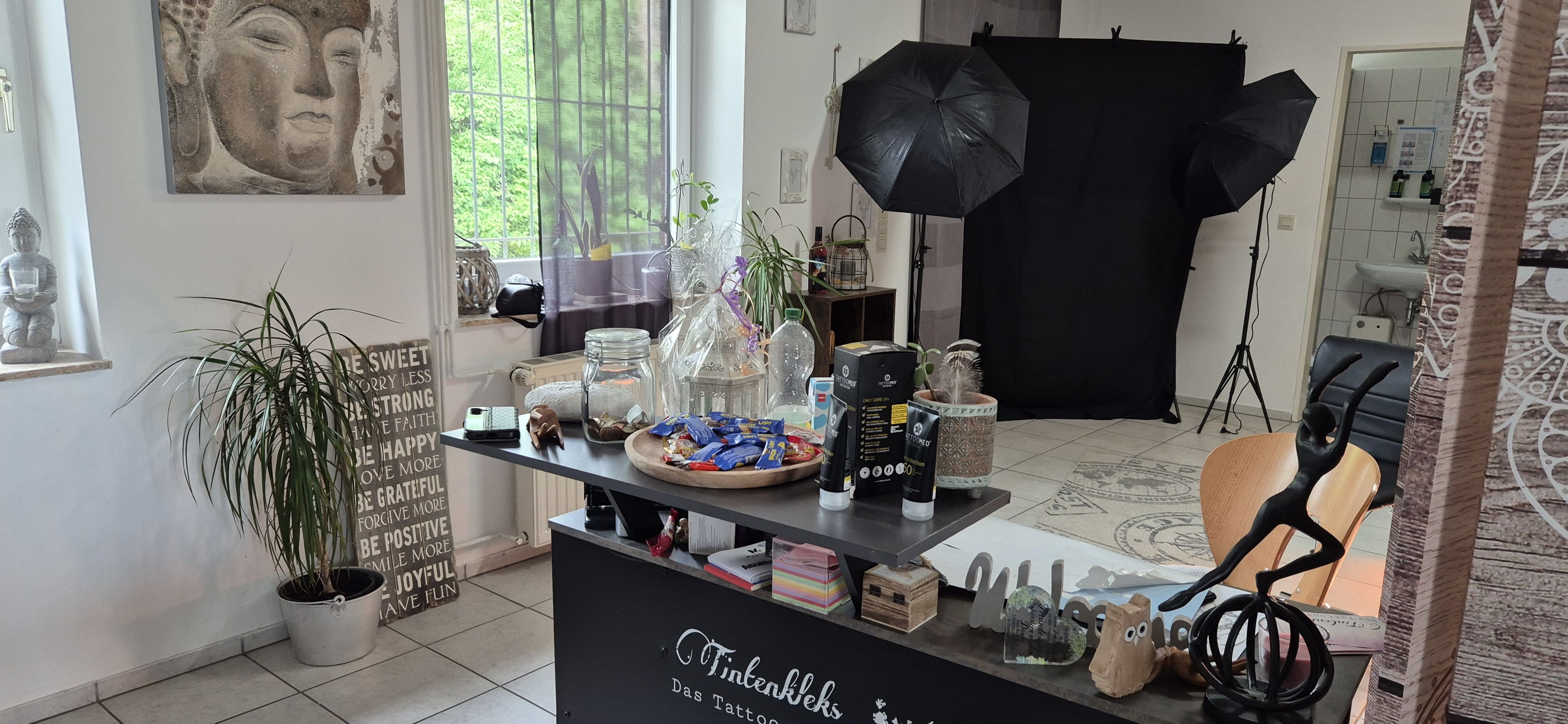Tattoostudio Empfang